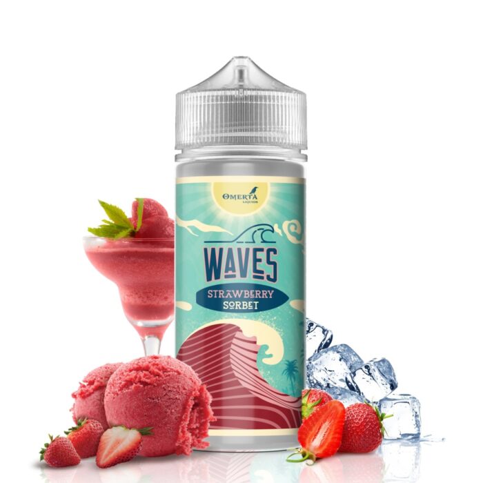 Waves - Strawberry Sorbet 120