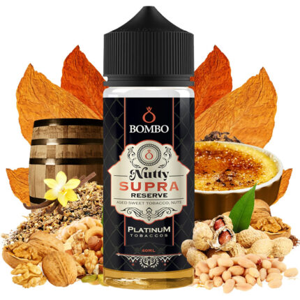 Bombo Platinum Tobaccos - Nutty Supra Reserve 120ml