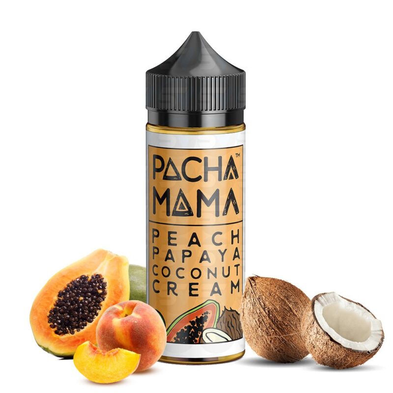 Pacha Mama – Peach Papaya Coconut 120ml