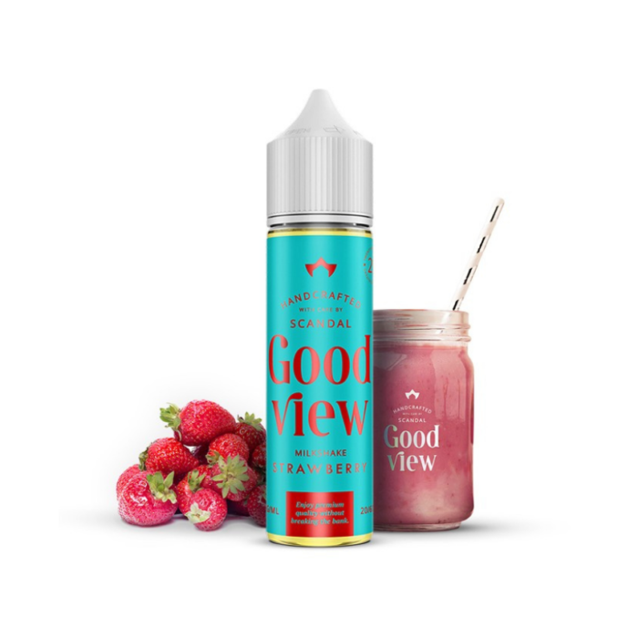 Scandal Good View - Milkshake Strawberry 60ml