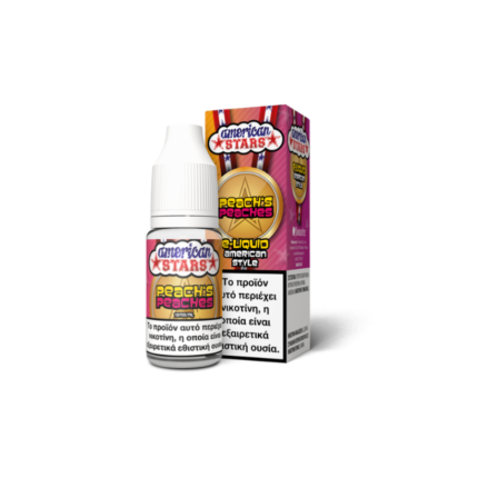 American Stars – Peachs Peaches 10ml