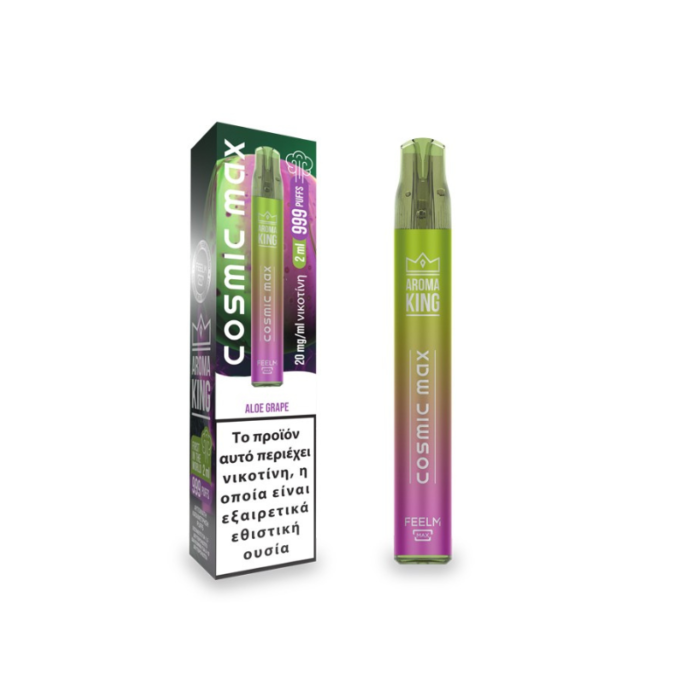 Cosmic Max - Aloe Grape 999 Puffs