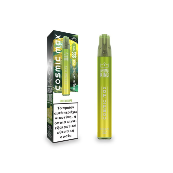 Cosmic Max - Green Grape 999 Puffs