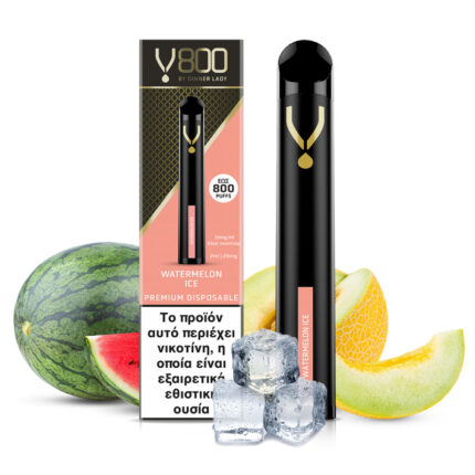 Dinner Lady V800 - Watermelon Ice 800 puffs