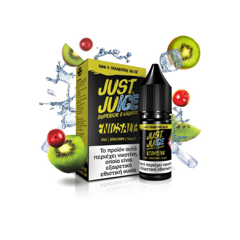 Just Juice Salts – Kiwi Cranberry On Ice 10ml