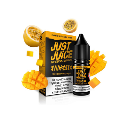 Just Juice Salts – Mango & Passion Fruit 10ml