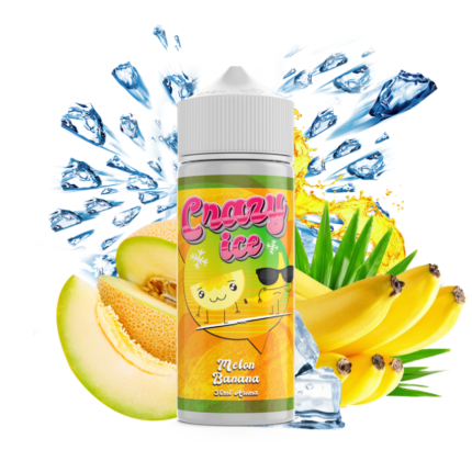 Steam City Crazy Ice – Melon Banana 120ml