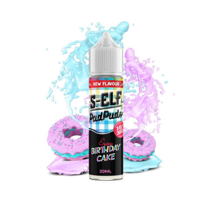 S-Elf Juice Pud Puds - Birthday Cake 60ml