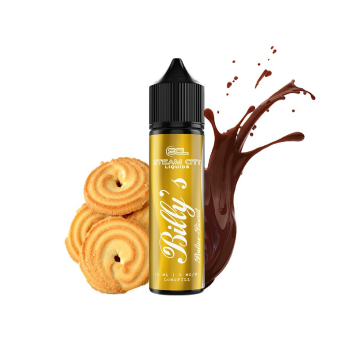 Steam City - Billy's Praline Biscuit 60ml