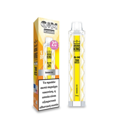 Ak Gem Lux - Banana Ice 700 Puffs