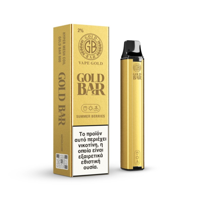 Gold Bar - Summer Berries 600 Puffs