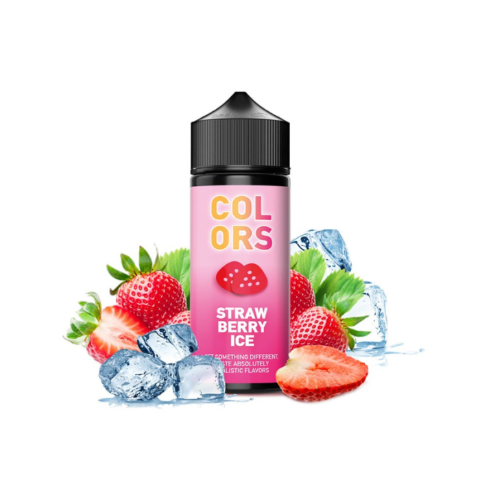 Mad Juice Colors Strawberry Ice Flavour Shot 120ml