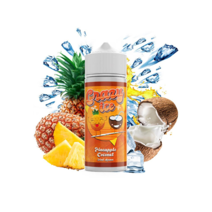 Steam City Crazy Ice Pineapple Coconut Flavour Shot 120ml