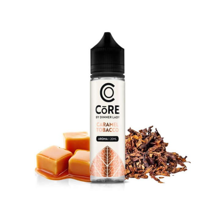 Dinner Lady Core Flavour Shot Caramel Tobacco 60ml