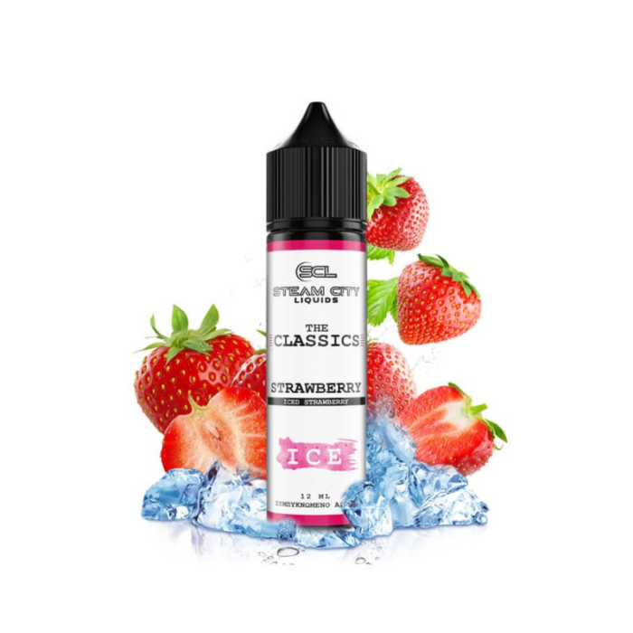 Steam City Flavour Shot Strawberry Ice 60ml