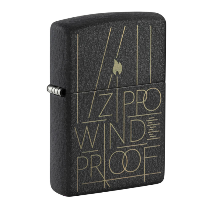 Line Art Zippo Design