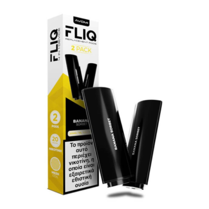 AVOMI FLIQ Banana Sorbet 2ml 20mg (PACK OF 2)