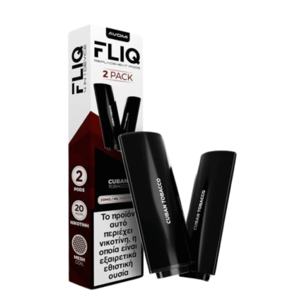 AVOMI FLIQ Cuban Tobacco Prefilled Pod 2ml 20mg (PACK OF 2)