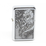 Αναπτήρας πέτρας μεταλλικός SCULL C MADO