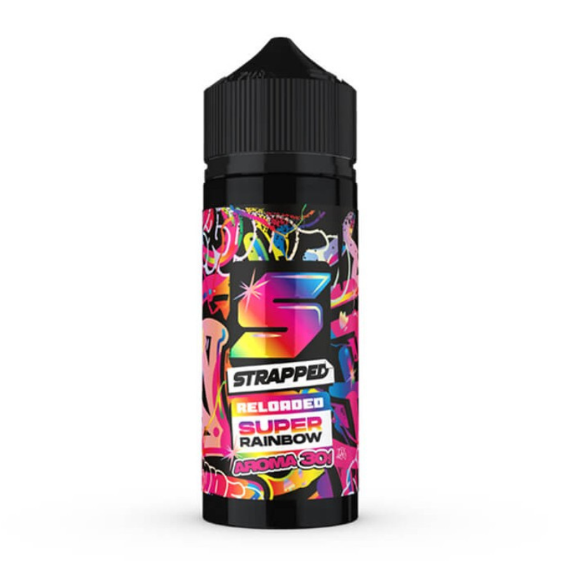 Strapped Reloaded Flavour Shot Super Rainbow 30/120ml