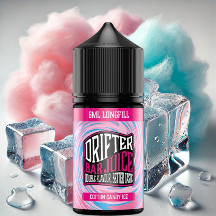 Drifter Bar Juice Flavorshot Cotton Candy Ice 30ml