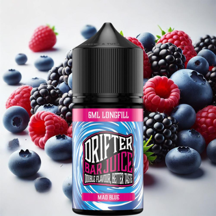 Drifter Bar Juice Flavorshot Mad Blue 30ml