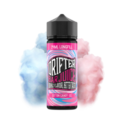 Drifter Bar Juice Flavorshot Cotton Candy Ice 120ml