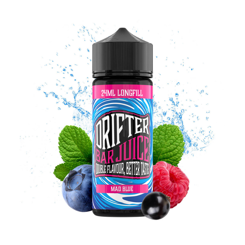 Drifter-Bar-Juice-Mad-Blue Drifter Bar Juice Flavorshot Mad Blue 120ml