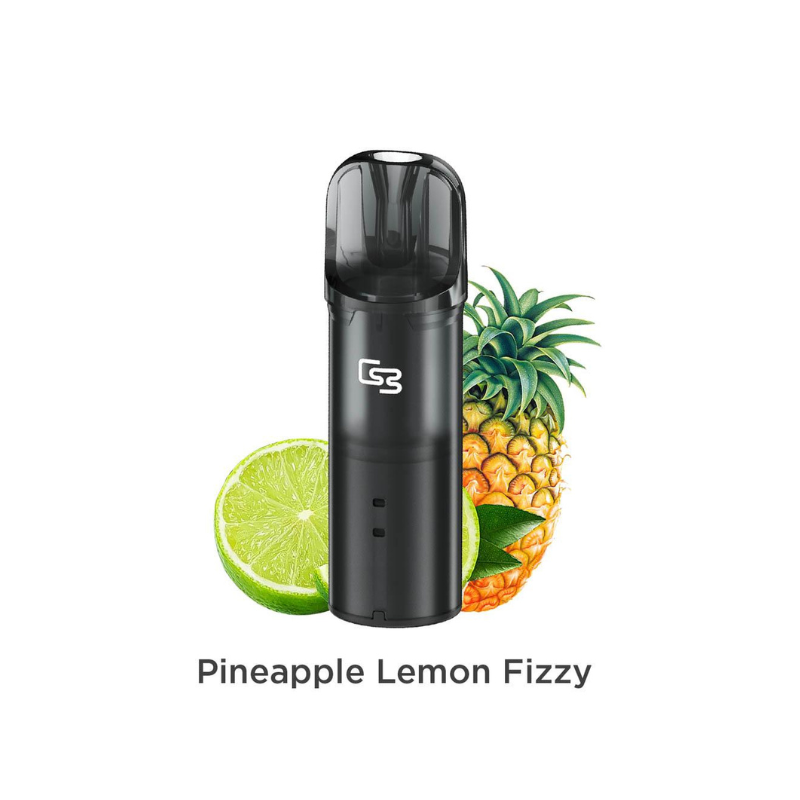 Geek Bar Elite 20mg 2ml Prefilled Δεξαμενή 1τεμ Pineapple Lemon Fizzy
