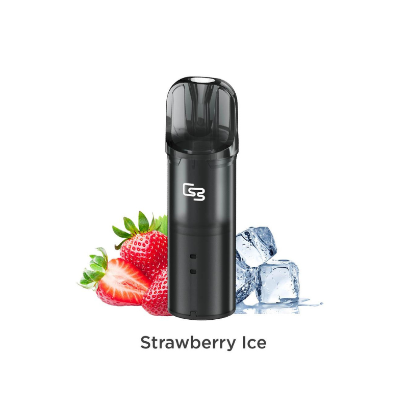 Geek Bar Elite 20mg 2ml Prefilled Δεξαμενή 1τεμ Strawberry Ice