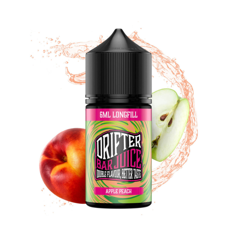 Drifter-Bar-Juice-Apple-Peach Drifter Bar Juice Flavorshot Apple Peach 30ml