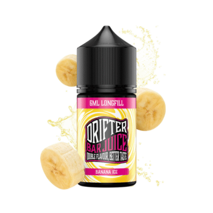 Drifter Bar Juice Flavorshot Banana Ice 30ml