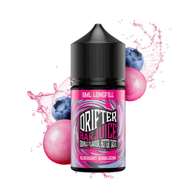 Drifter Bar Juice Flavorshot Blueberry Bubblegum 30ml