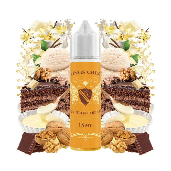 Kings Crest Don Juan Flavorshot Custard 60ml