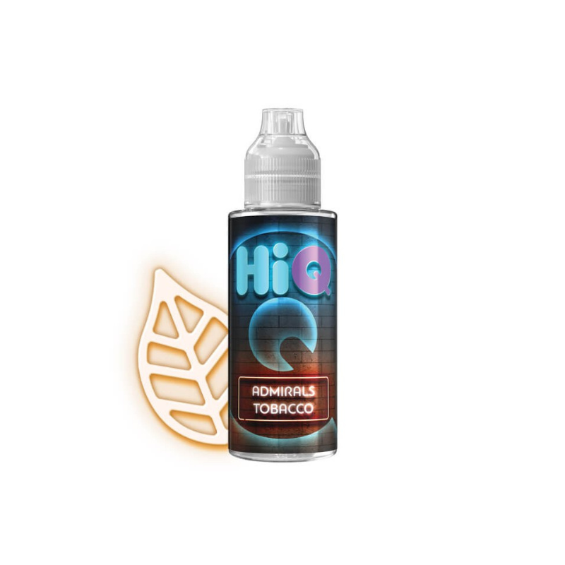 HiQ Flavourshot Admirals Tobacco 120ml