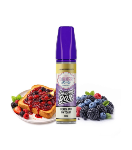 Dinner Lady Dessert Bar Flavourshot Berry Jam on Toast