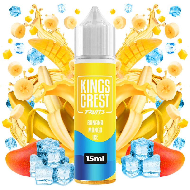 banana mango ice Kings Crest Fruits Flavorshot Banana Mango Ice - Image 1