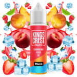 Kings Crest Fruits Flavorshot Strawberry Peach