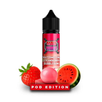 Mad Juice Pod Edition Flavourshot Watermelon Strawberry Bubblegum