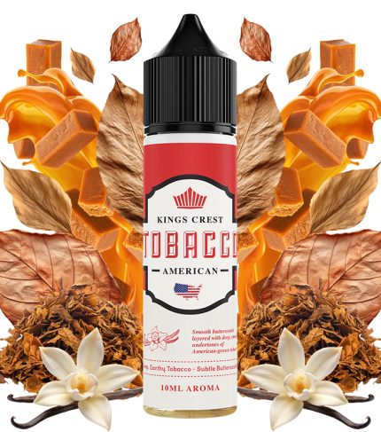 Kings Crest Tobacco Flavorshot American 60ml