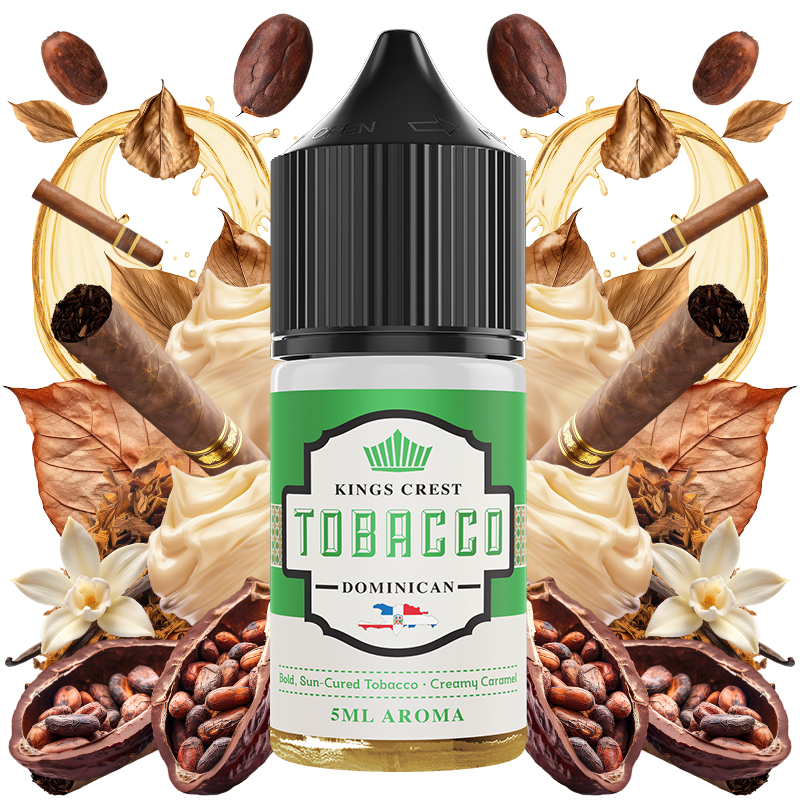 Kings Crest Tobacco Flavorshot Dominican 30ml